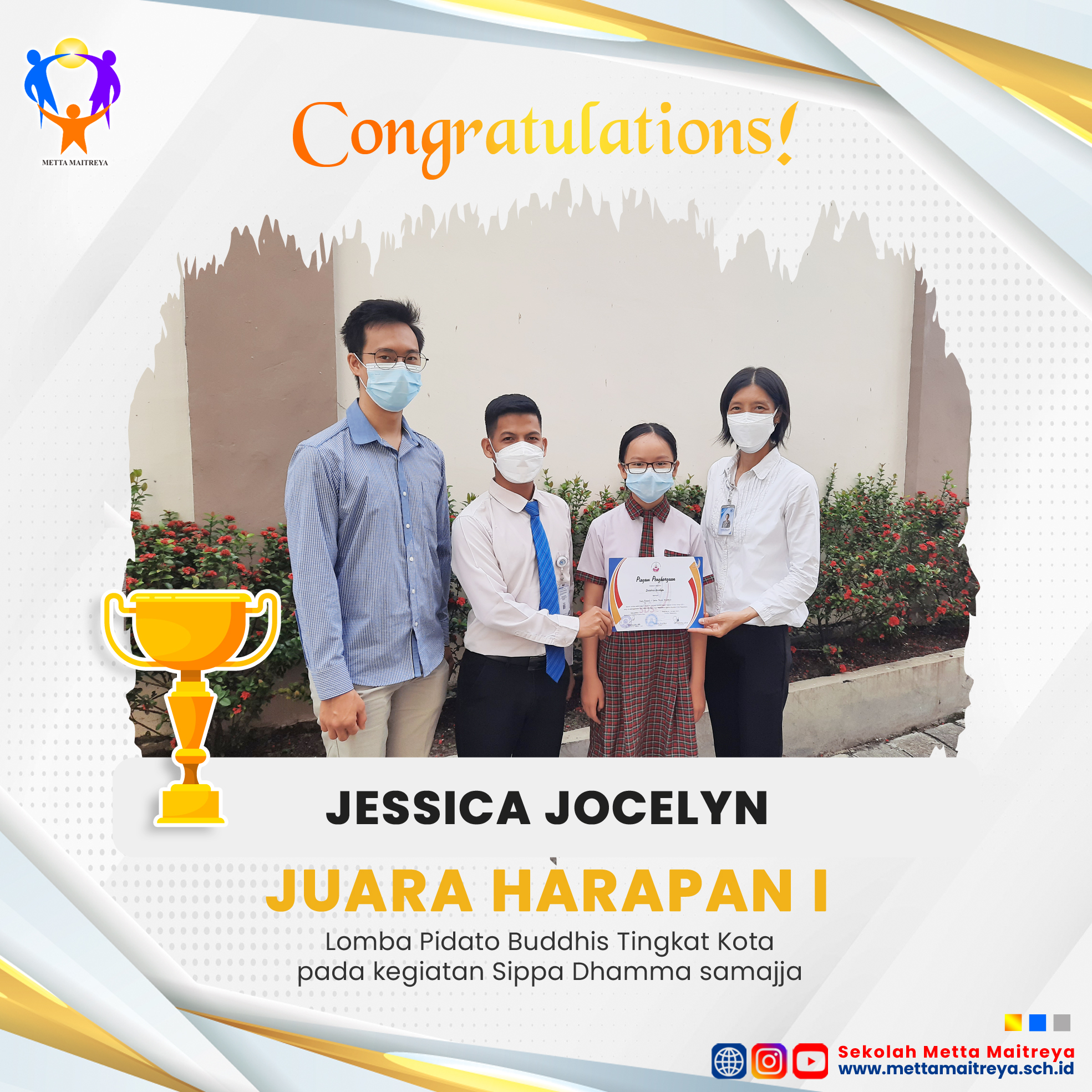 Prestasi Peserta Didik dalam Lomba Sippa Dhamma Samajja | SD METTA MAITREYA